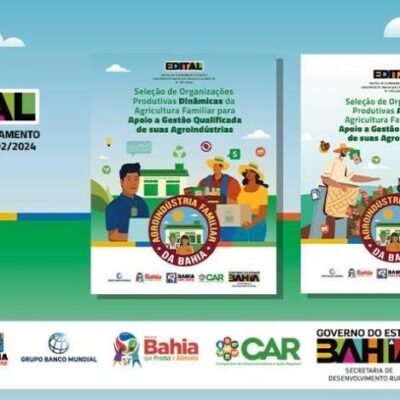 Governo da Bahia lança editais para apoiar o funcionamento e gestão de Agroindústrias Familiares da Bahia