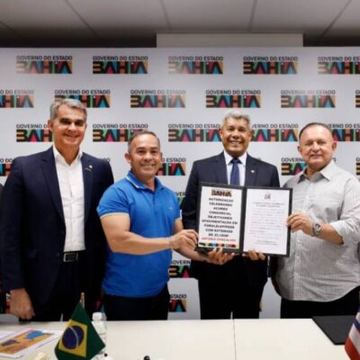 Na capital, Governo do Estado autoriza pacote de obras em diversas áreas para cinco municípios baianos