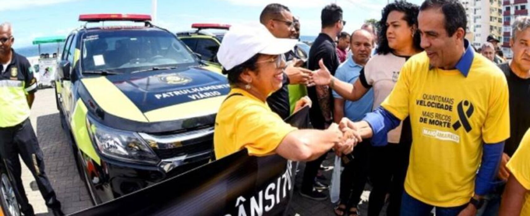Maio Amarelo: Bruno Reis entrega 89 novos veículos para Transalvador, Semob e Guarda