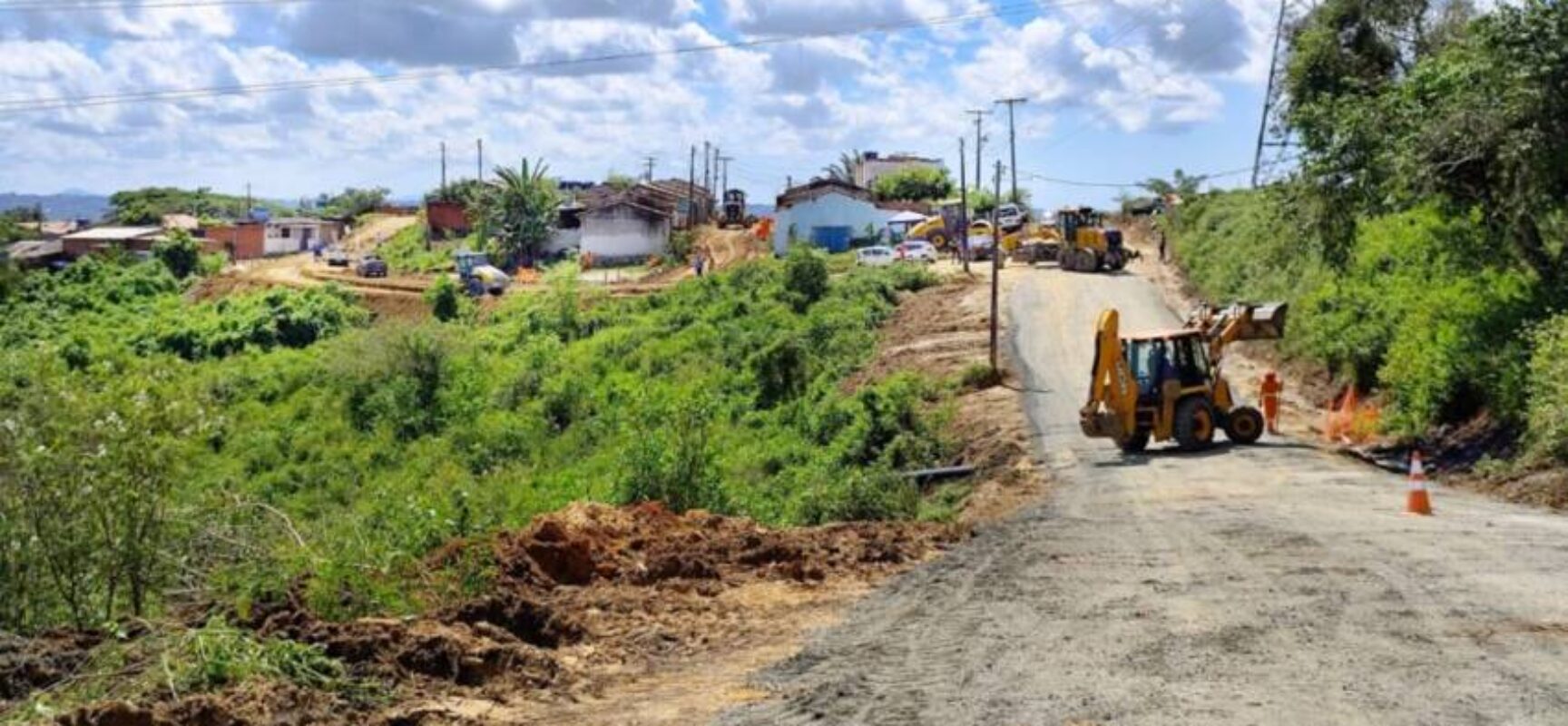 Avançam obras e serviços de urbanização do Vale do Sol, Maria Pinheiro e Novo Fonseca executadas pela Prefeitura de Itabuna