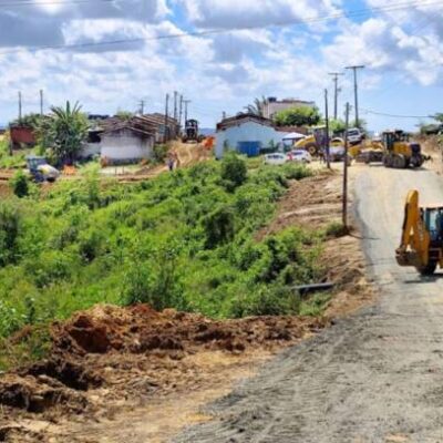 Avançam obras e serviços de urbanização do Vale do Sol, Maria Pinheiro e Novo Fonseca executadas pela Prefeitura de Itabuna