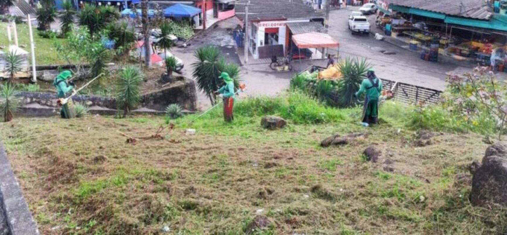 Prefeitura inicia a reorganização do condomínio Centro Comercial de Itabuna