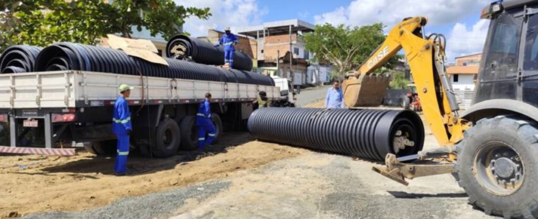 Obras do Programa Acelera Itabuna avançam com a urbanização do Vila Anália