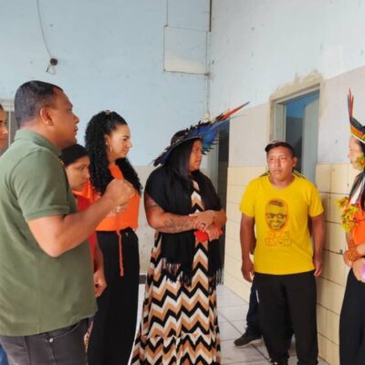 Prefeitura recebe comitiva do Governo do Estado em visita aos imigrantes venezuelanos em Itabuna