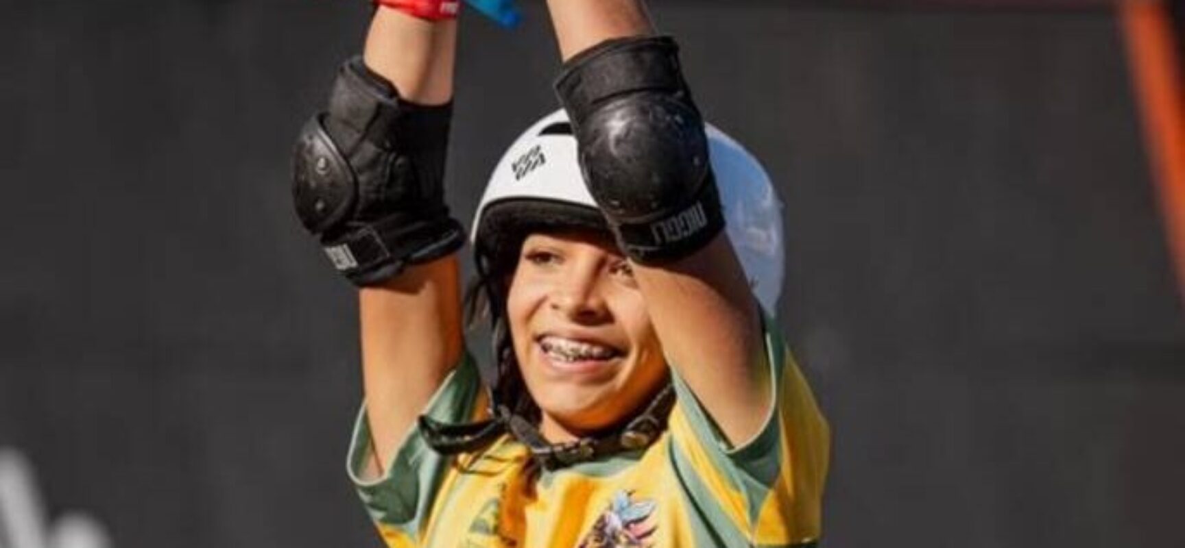 Brasileira de 14 anos vence a Copa do Mundo de Patins na França