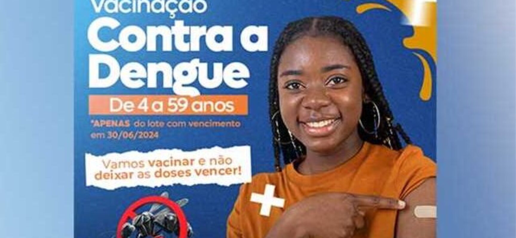 Ilhéus amplia a faixa etária para vacinação contra a dengue