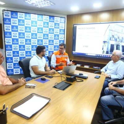 Valderico Júnior conhece estrutura da Codesal, em Salvador, e extrai ideias para Ilhéus