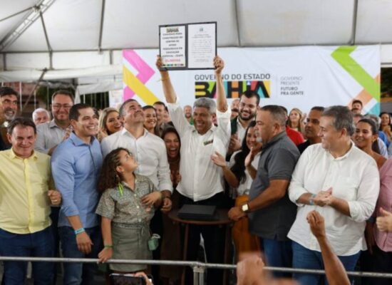 Governo do Estado impulsiona desenvolvimento com novas obras e convênios em Olindina