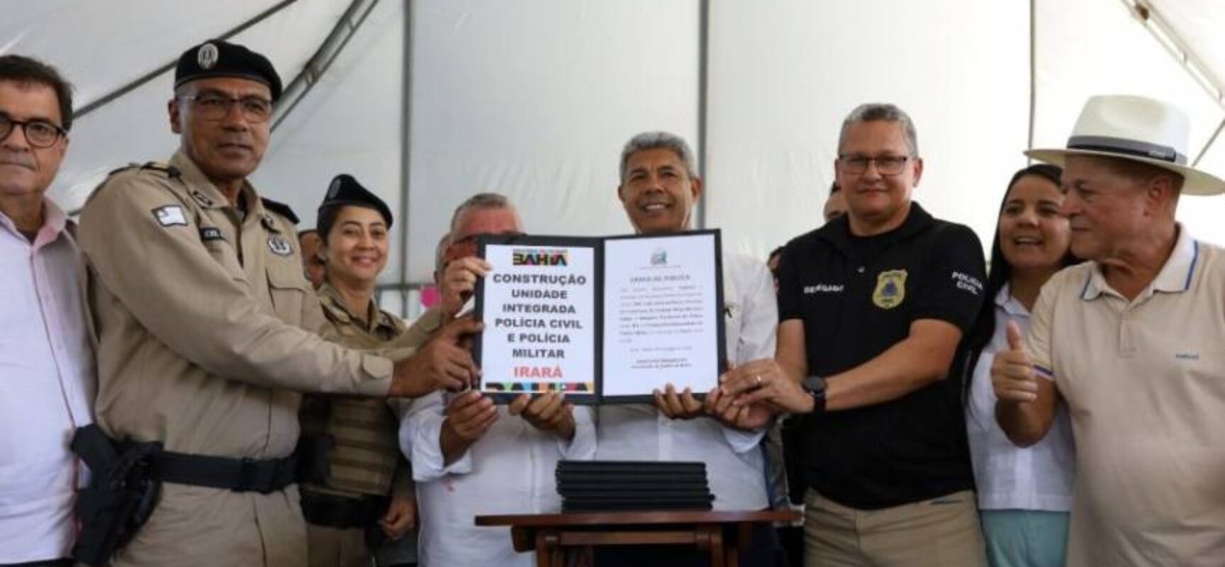 Irará ganha escola de tempo integral e Governo anuncia pacote de obras em infraestrutura urbana, hídrica e segurança