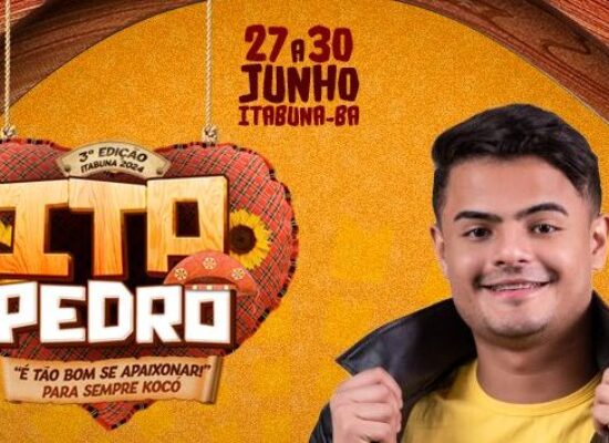 Prefeitura de Itabuna confirma Heitor Costa como atração da 3ª Edição do Ita Pedro
