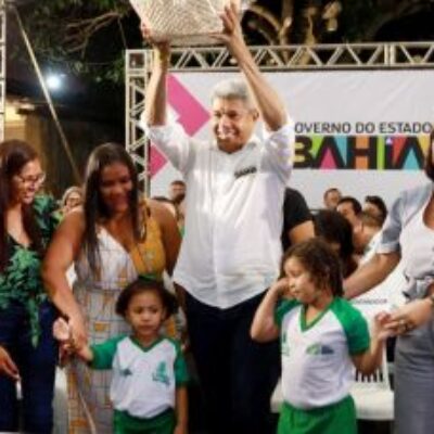 Governo entrega obras no distrito de Lençóis