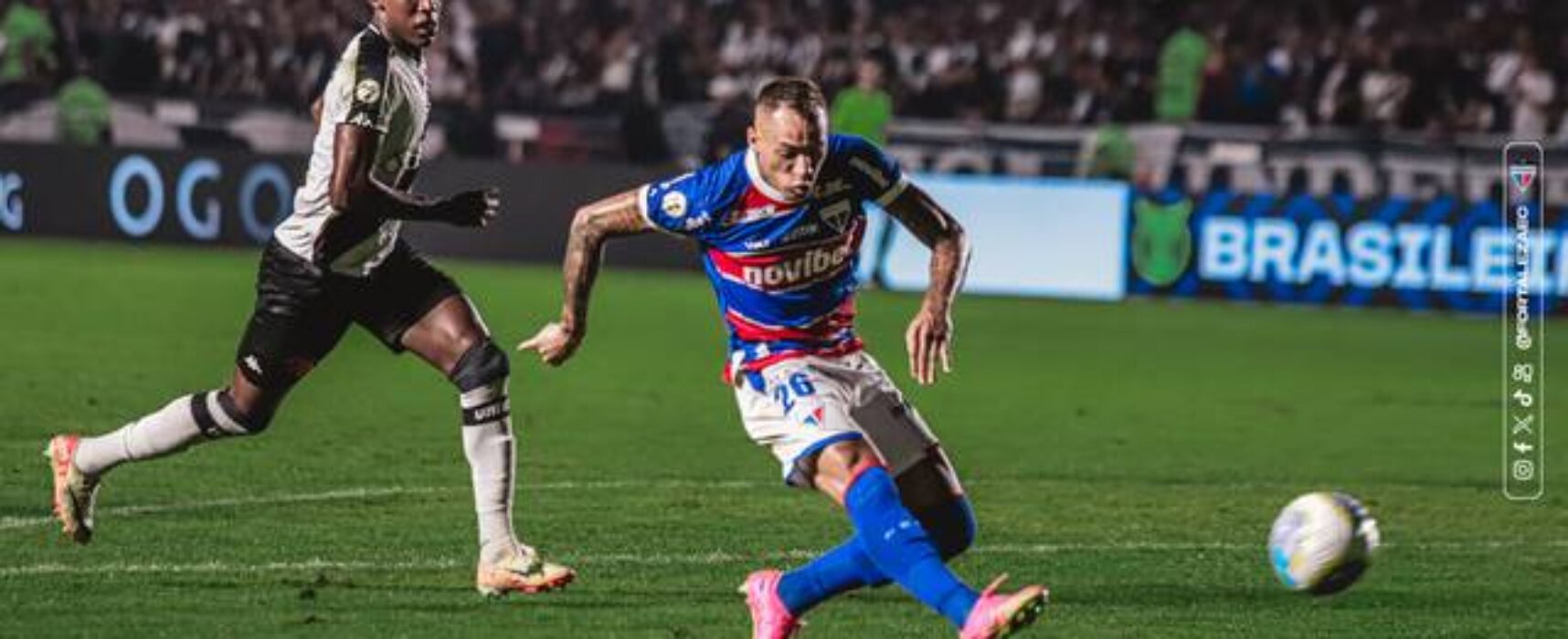 Vasco vence o Fortaleza com autoridade em São Januário