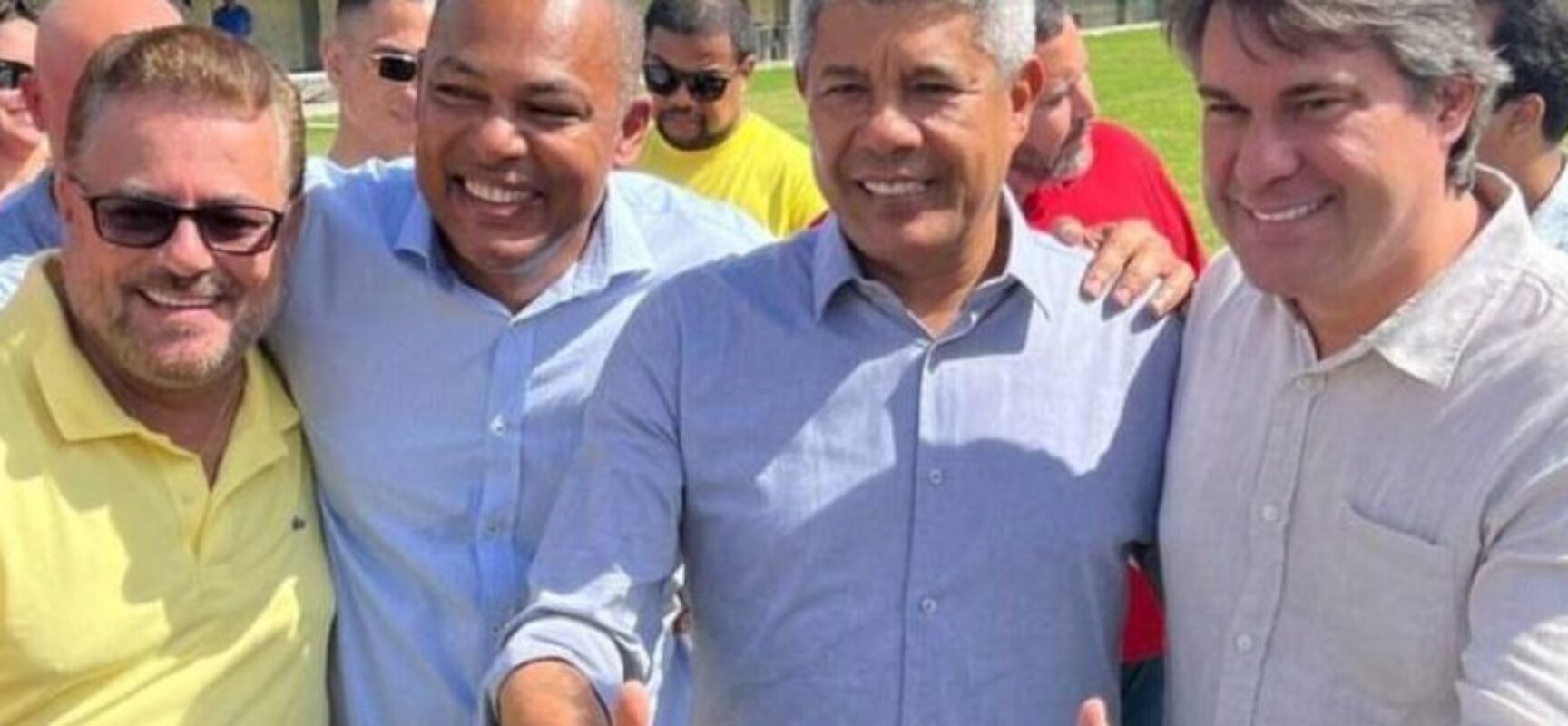 Em Madre de Deus, Jerônimo recebe apoio de ex-prefeito eleitor de ACM Neto