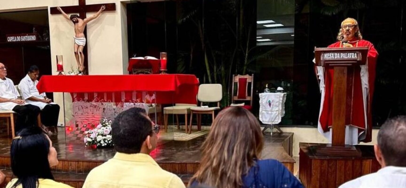 Bento Lima Participa de Missa na Paróquia São Paulo Apóstolo