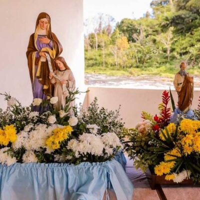 *Tradição e fé marcam a Festa de Nossa Senhora Sant’Ana e São Joaquim no Rio do Engenho*