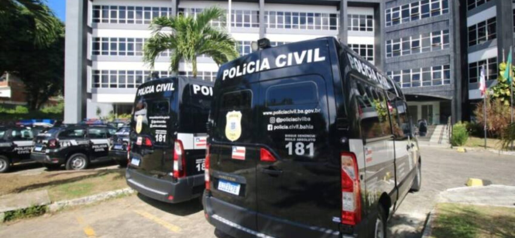 Viaturas semiblindadas reforçam as ações de inteligência da Polícia Civil da Bahia
