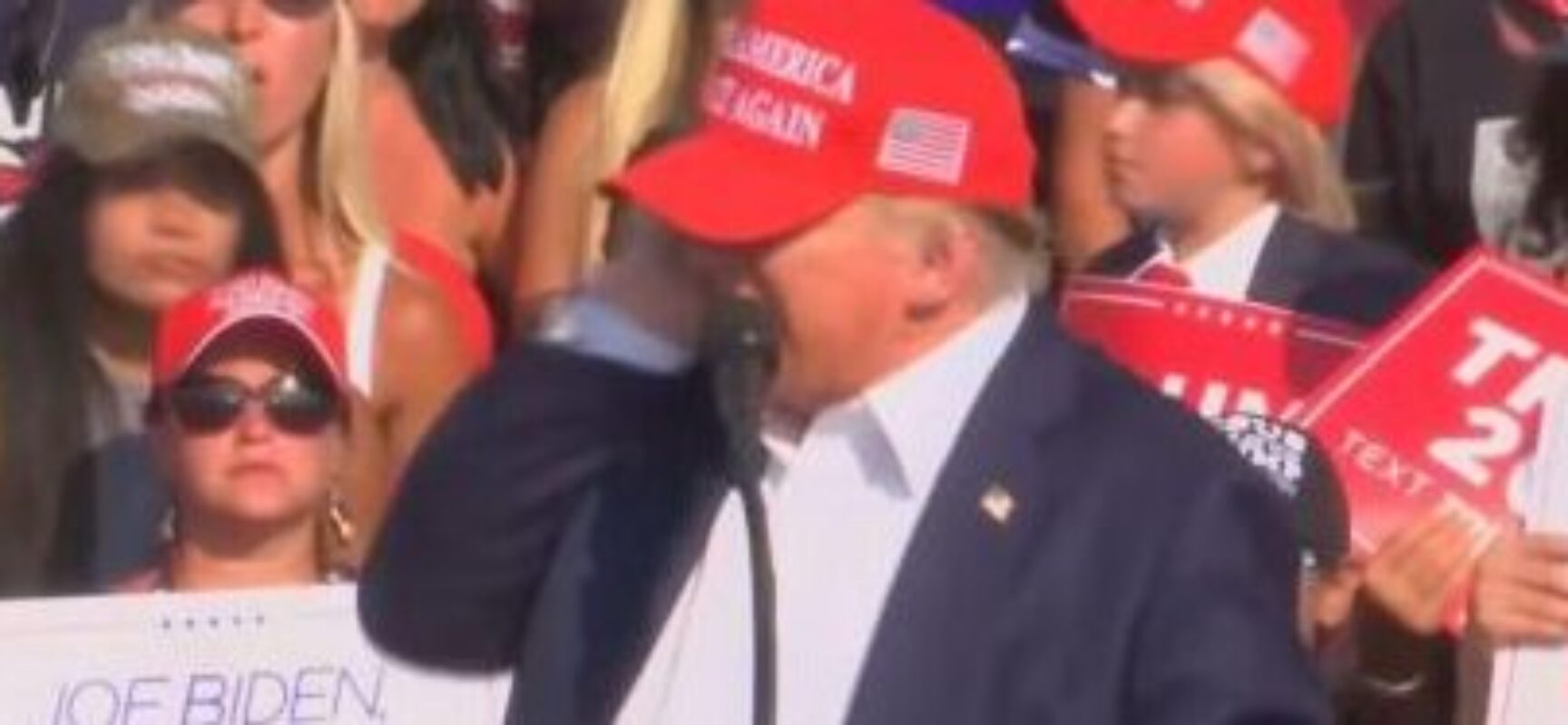 Trump realiza ato político e retoma campanha eleitoral após tentativa de atentado