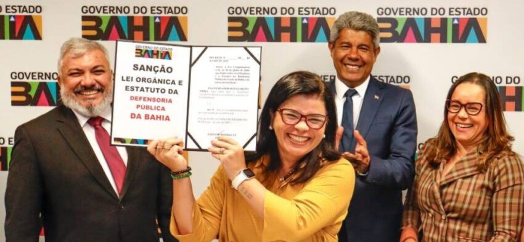 Marco institucional – Governo da Bahia sanciona lei que impulsiona o fortalecimento da Defensoria e a interiorização dos serviços