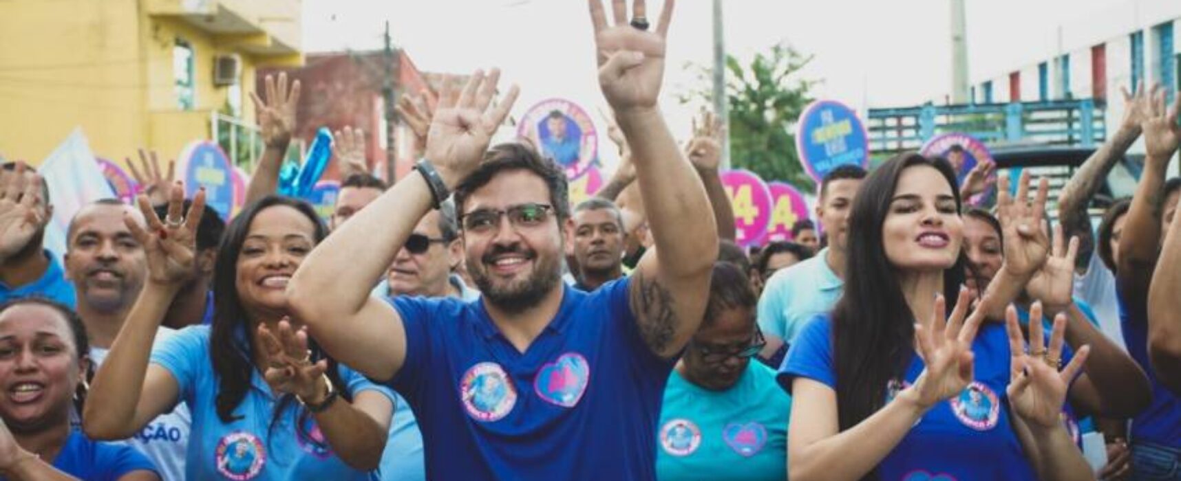 Qual a cor que o prefeito eleito Valderico Junior vai estabelecer como oficial em sua gestão?