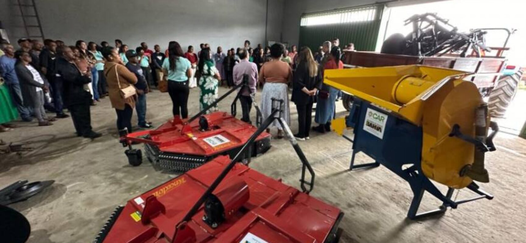 Entregas em Governador Mangabeira qualificam a produção da agricultura familiar no Recôncavo