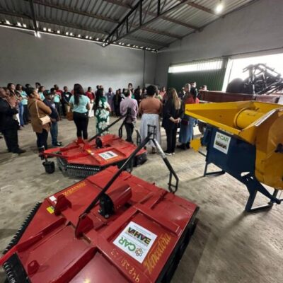 Entregas em Governador Mangabeira qualificam a produção da agricultura familiar no Recôncavo