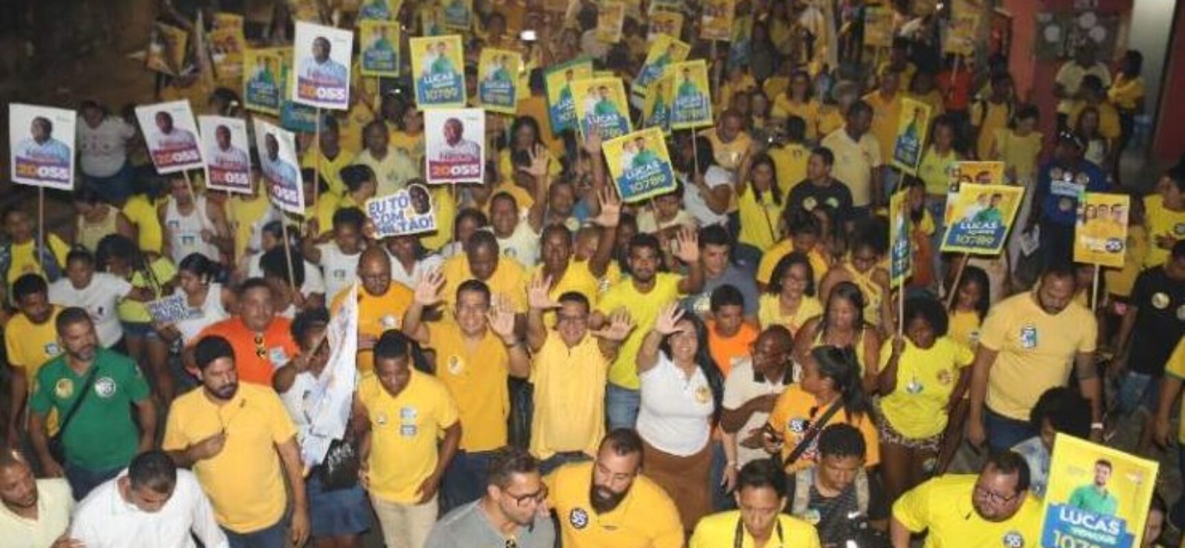 Bento Lima mobiliza moradores da Barra durante caminhada