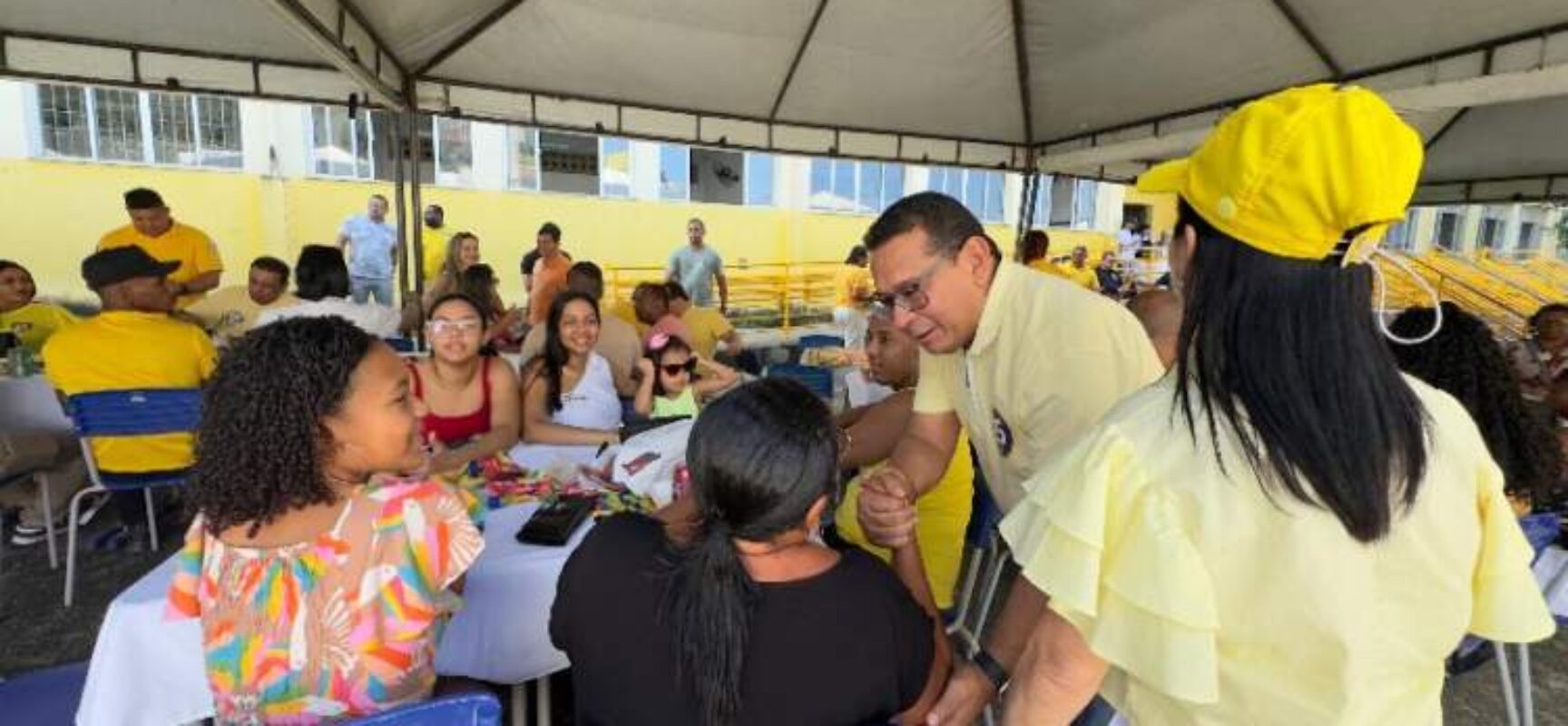 Bento Lima prestigia Feijoada dos 85 anos do IME e reforça compromisso com Educação