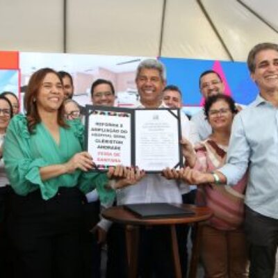 Reforma e ampliação do Hospital Geral Clériston Andrade é autorizada com investimento de mais R$ 47 milhões