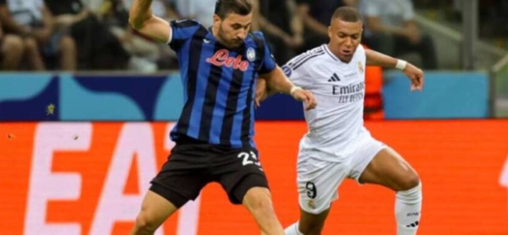 Real vence o Atalanta e conquista a Supercopa da Europa na estreia de Mbappé