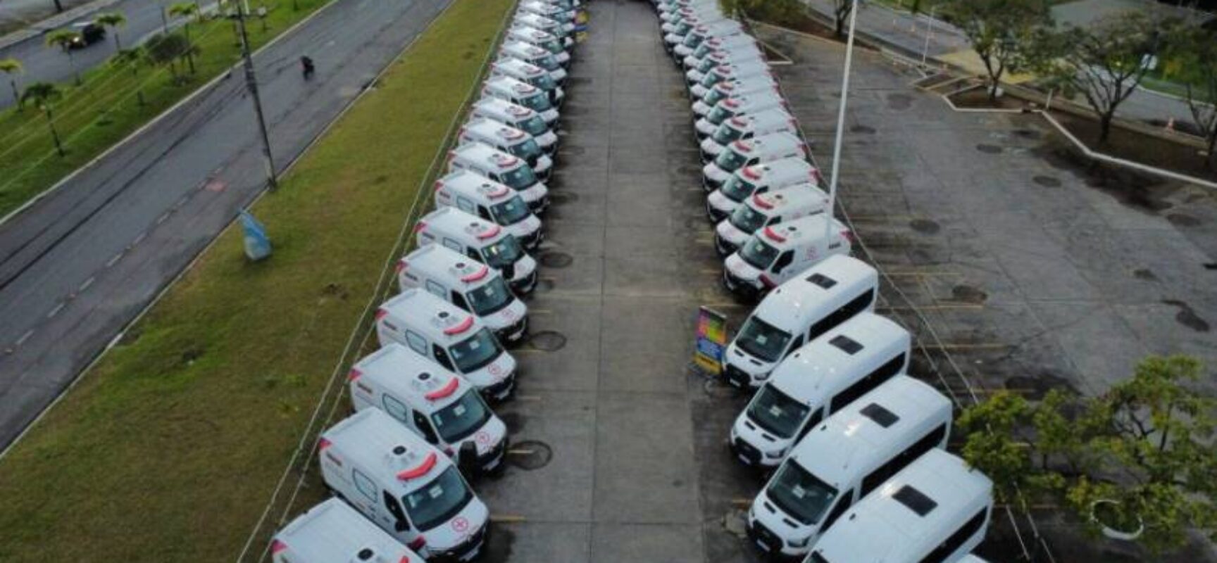 Governo do Estado reforça atendimento de emergência e transporte de pacientes no interior com 59 ambulâncias