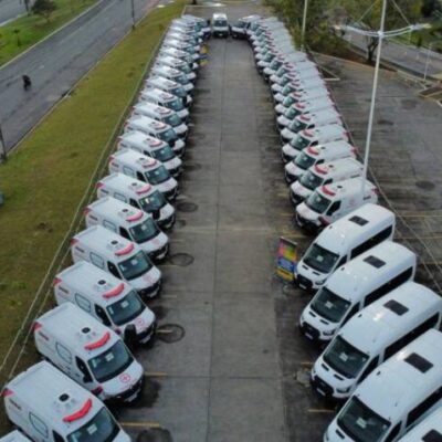 Governo do Estado reforça atendimento de emergência e transporte de pacientes no interior com 59 ambulâncias