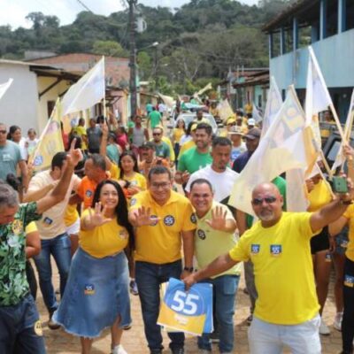 A onda amarela de Bento Lima 55 é recebida com entusiamo no Japu e Vila Cachoeira