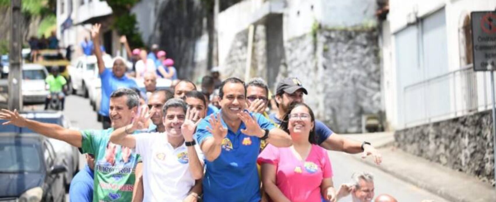 “A cidade inteira está colada com o time do trabalho”, diz Bruno Reis em carreata por Vila Laura e Brotas