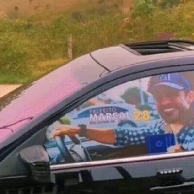 Adesivo “Marçal Motorista” viraliza em São Paulo, mas é ilegal