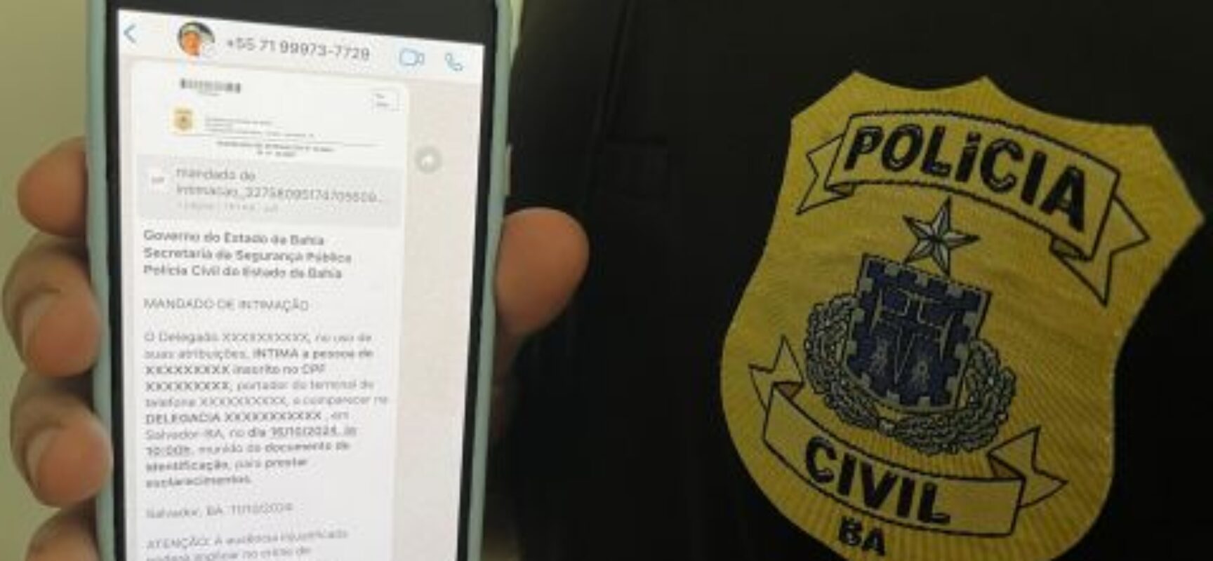 Polícia Civil amplia atendimento e passa a enviar intimações via WhatsApp