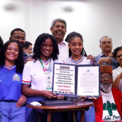 Em Antônio Cardoso, Governo do Estado inaugura 63ª escola de tempo integral na Bahia