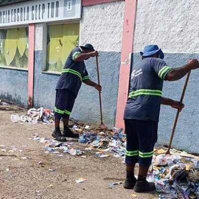 *Ilhéus realiza força-tarefa de limpeza após eleições municipais*