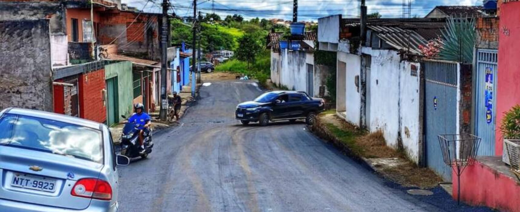 Prefeitura avança na pavimentação de vias urbanas em mais seis bairros de Itabuna