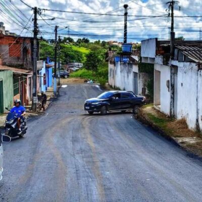 Prefeitura avança na pavimentação de vias urbanas em mais seis bairros de Itabuna