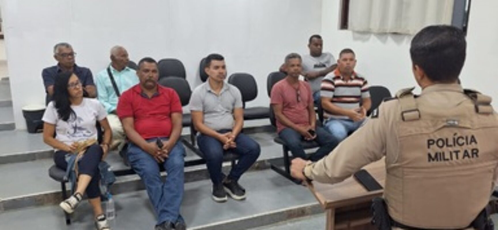 *Associação de Moradores do Jóia do Atlântico debate ações de segurança com a PM em Ilhéus*