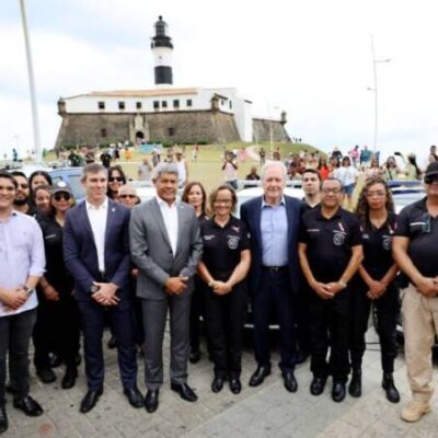 Bahia recebe nova frota de viaturas e equipamentos para a segurança pública