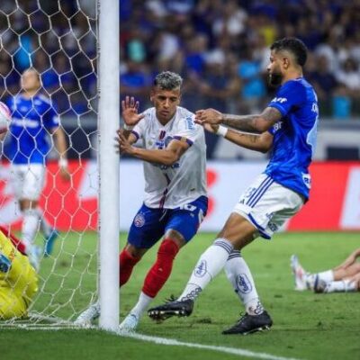 Reservas são decisivos e Bahia empata em 1 a 1 com o Cruzeiro