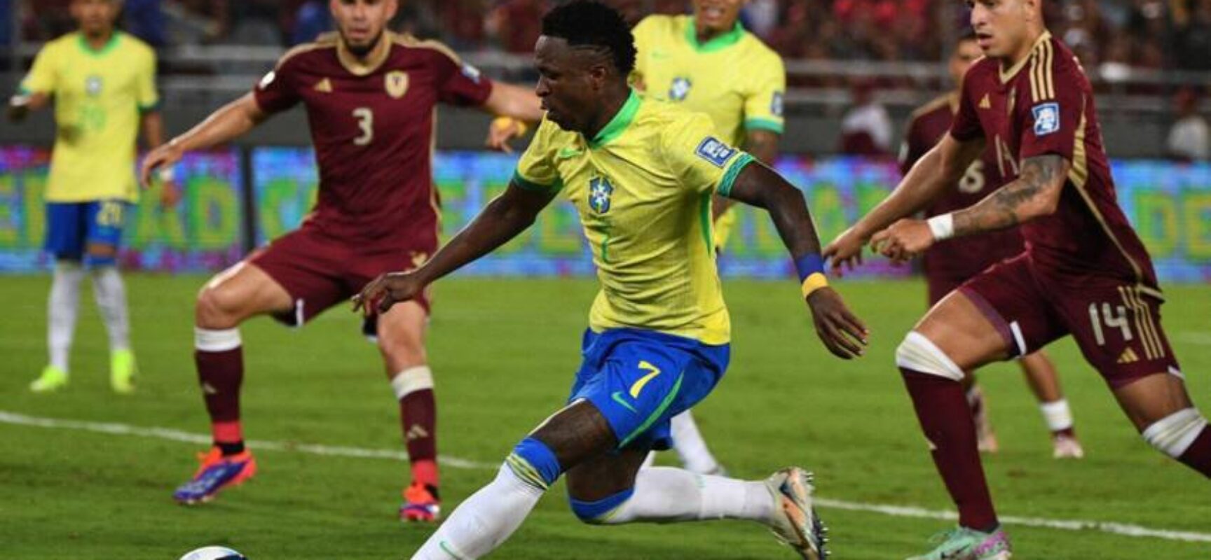 Vini Junior perde pênalti e Brasil empata com a Venezuela em Maturín pelas Eliminatórias