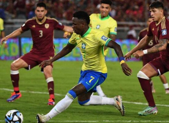 Vini Junior perde pênalti e Brasil empata com a Venezuela em Maturín pelas Eliminatórias