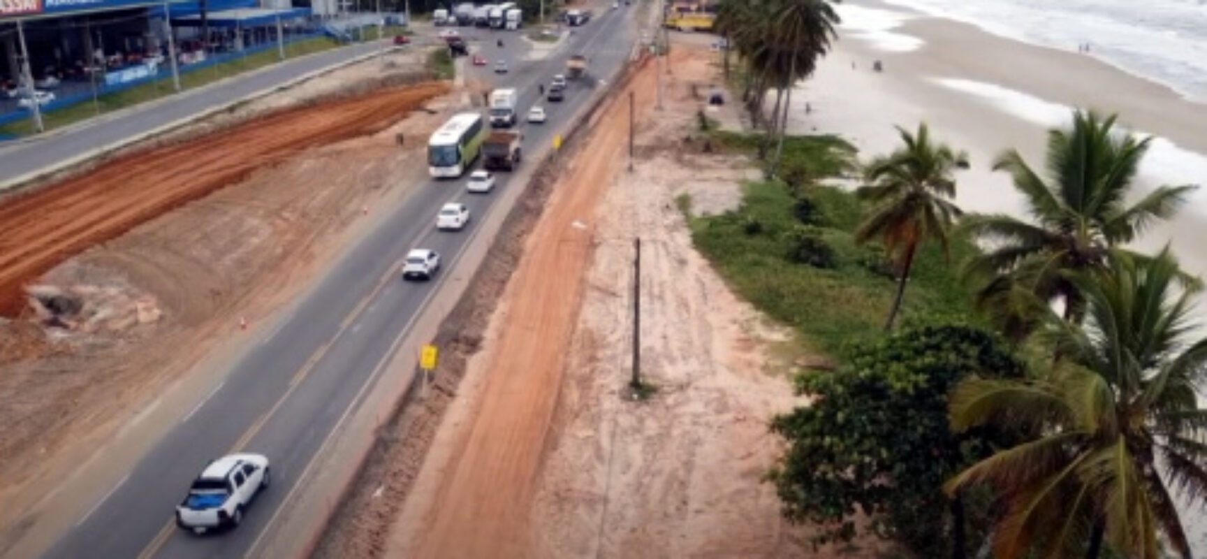 *Após luta de Marão, Governo da Bahia anuncia retomada das obras de duplicação da BA-001 em Ilhéus* *Após luta de Marão, Governo da Bahia anuncia retomada das obras de duplicação da BA-001 em Ilhéus*