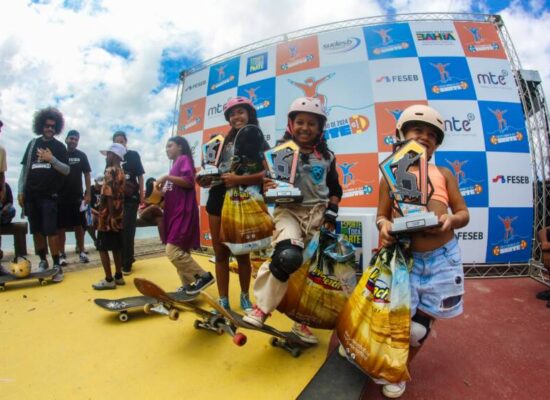 Salvador recebe última etapa do Circuito Baiano de Skate 2024