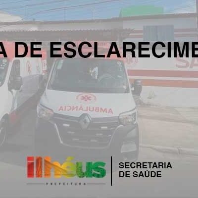 PREFEITURA DE ILHÉUS: *Nota de Esclarecimento à Imprensa*