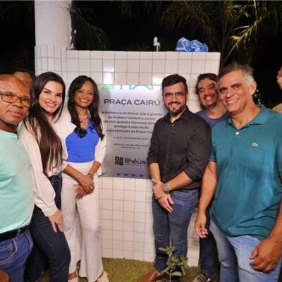 Praça Cairú é revitalizada e reinaugurada em Ilhéus