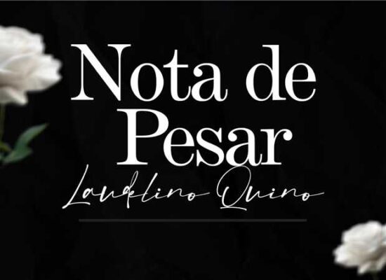 Nota de Pesar pelo Falecimento de Laudelino Quinto de Souza