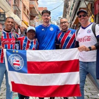 Bahia vence o Nacional pela Libertadores com golaço de Erick Pulga